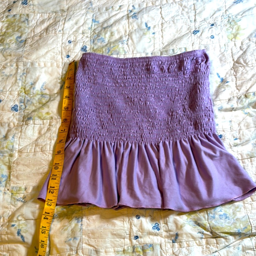 Elegant Purple Women's Shirt light purple